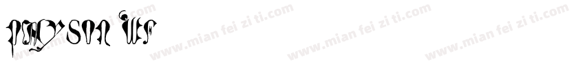 Payson WF字体转换